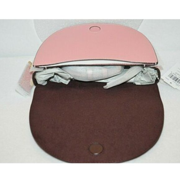 New Coach Ellen Crossbody Handbag Leather  Pink - Picture 5 of 9
